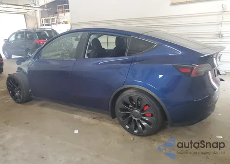 2023 Tesla Model Y Performance Dual Motor All-Wheel Drive from USA, damaged, VIN 7SAYGDEF6PF711526